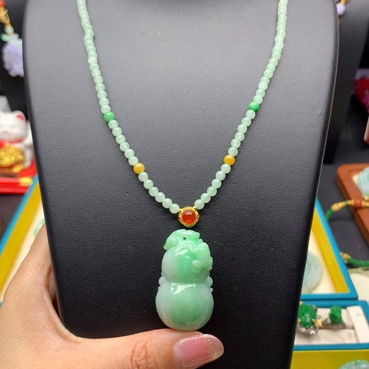 颈饰未镶嵌翡翠翡翠葫芦