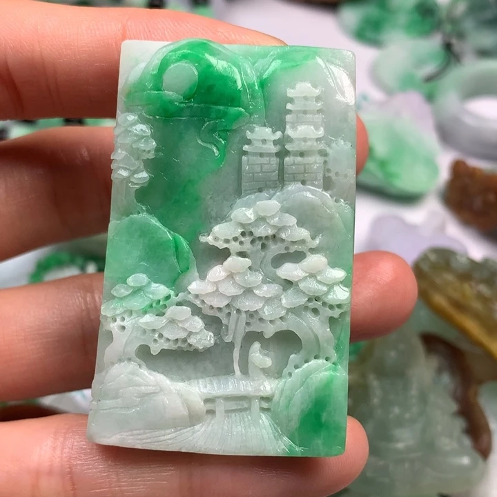 未镶嵌定制翡翠翡翠