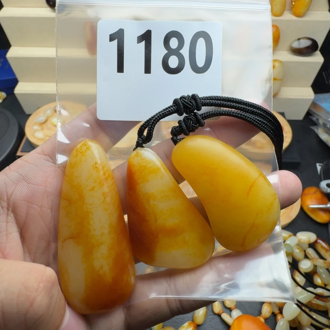 风***9和田玉未镶嵌手串