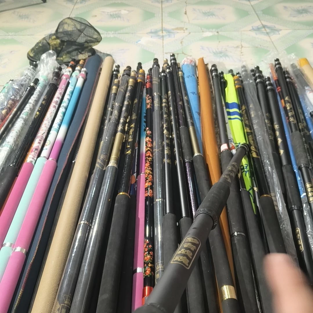 双握把瑕疵抄网杆2.7米