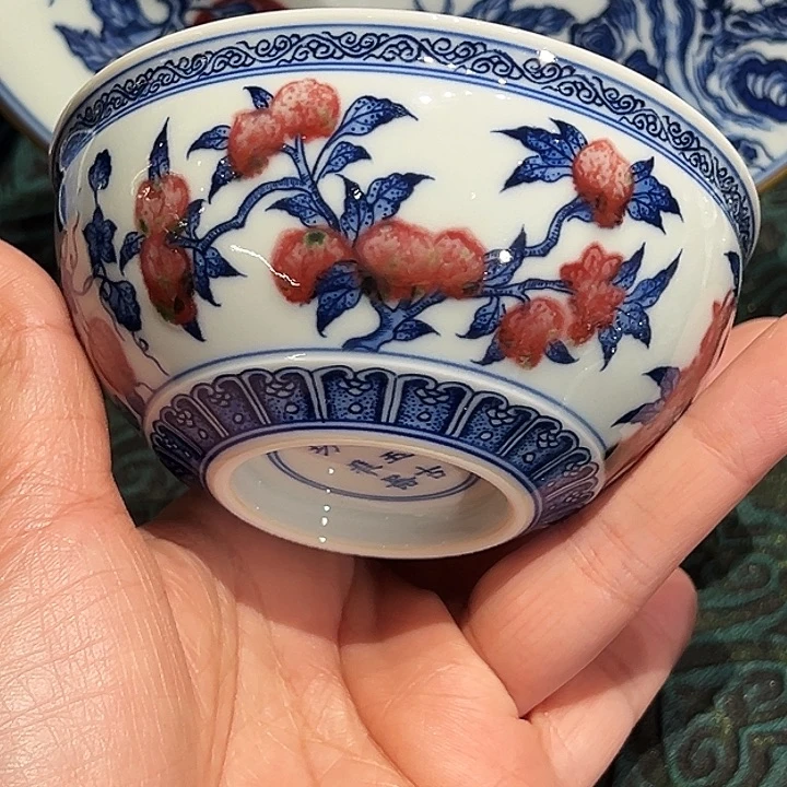 臻玉古坊原矿孔雀石釉里红