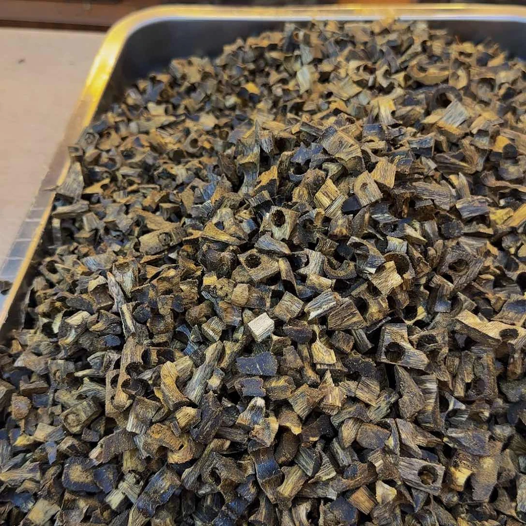 沉香沉香碎屑绿棋楠蓝宝石米粒200g