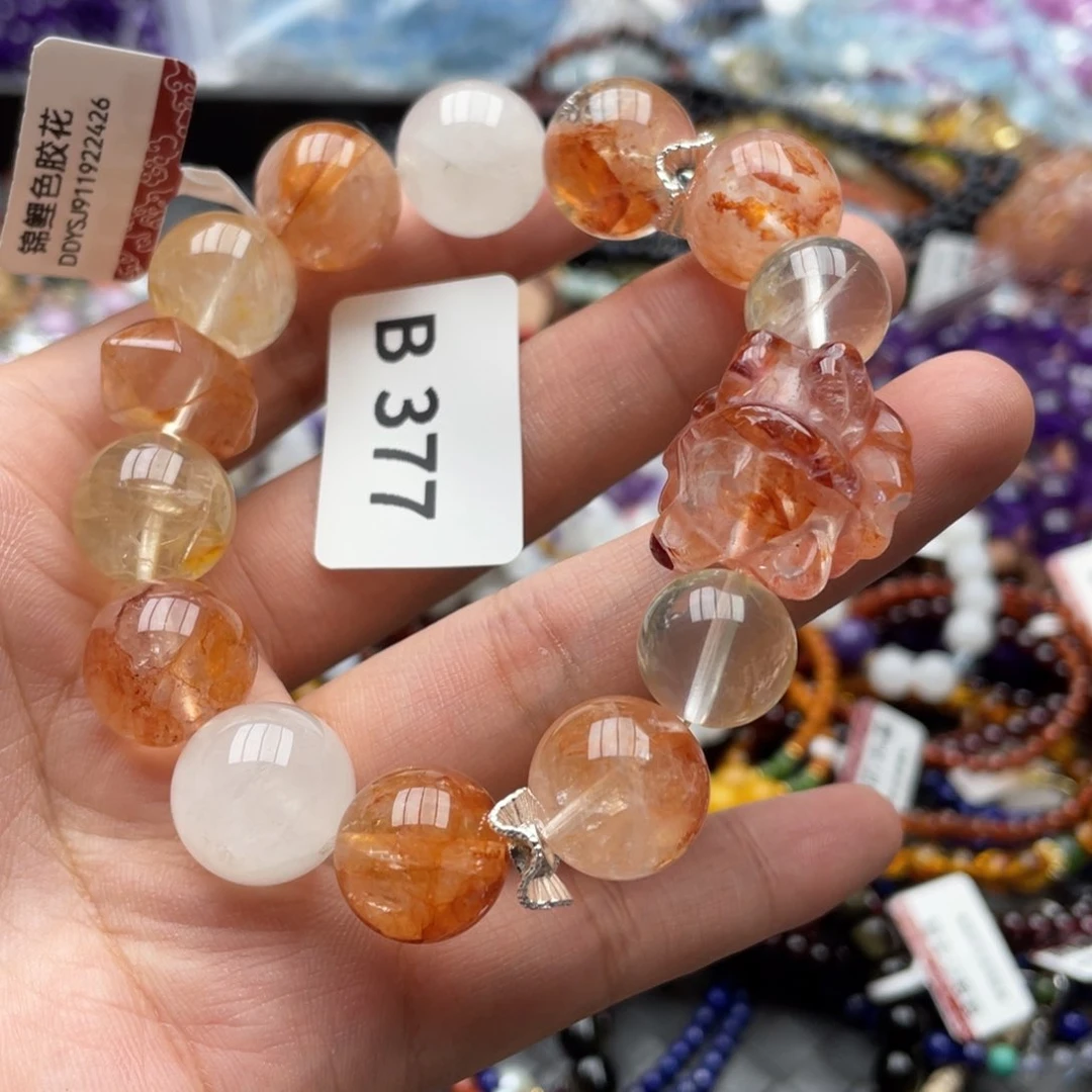 水晶手链未镶嵌多样性