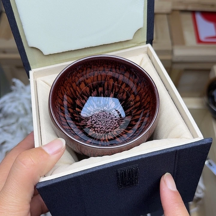 茶盏礼盒装送建盏主人杯