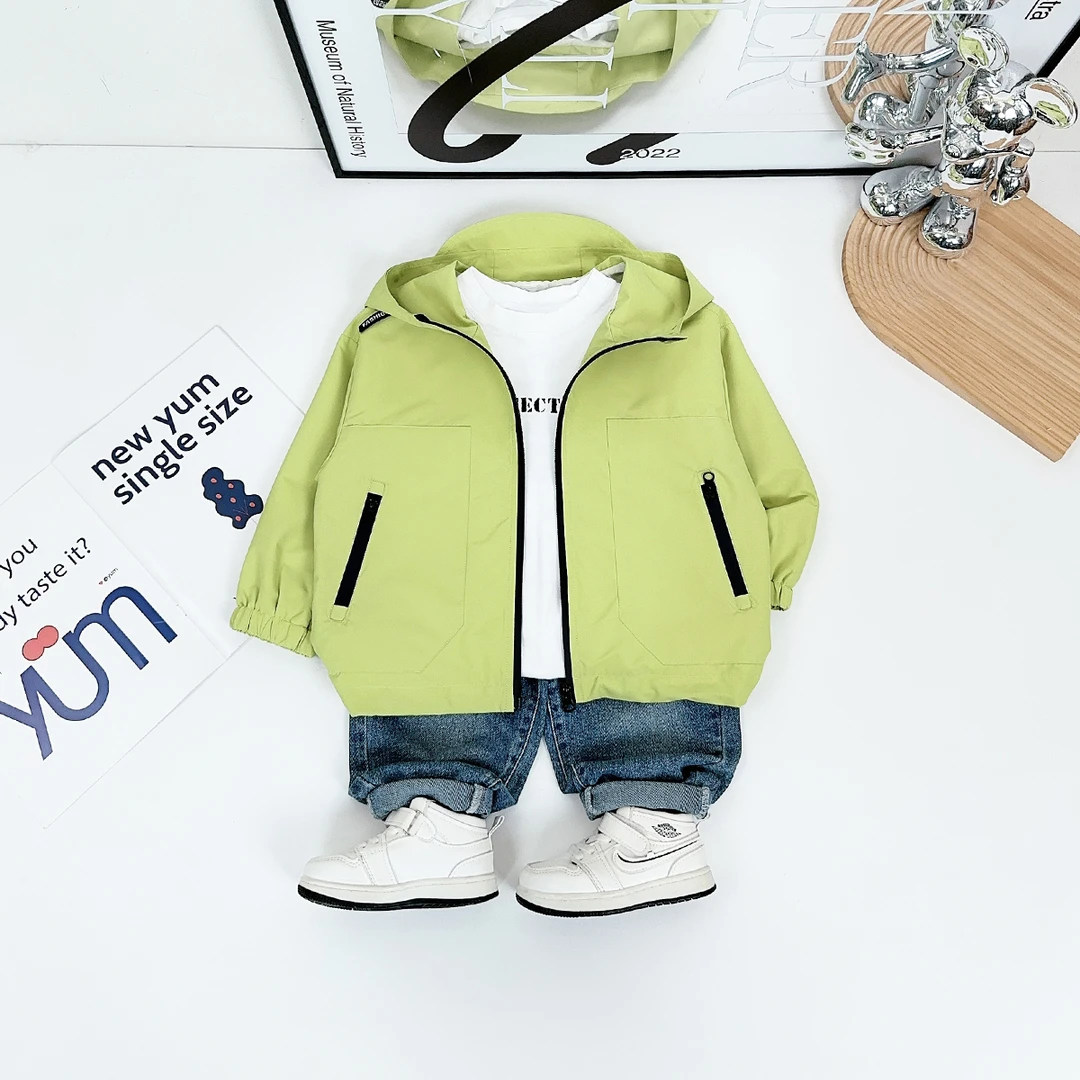 男童休闲外套春秋款儿童2025新款春装洋气潮 WG28063悠悠童话童装