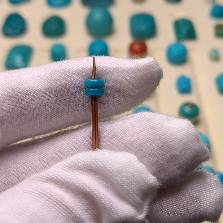 绿松石合金手链面包圈4.7