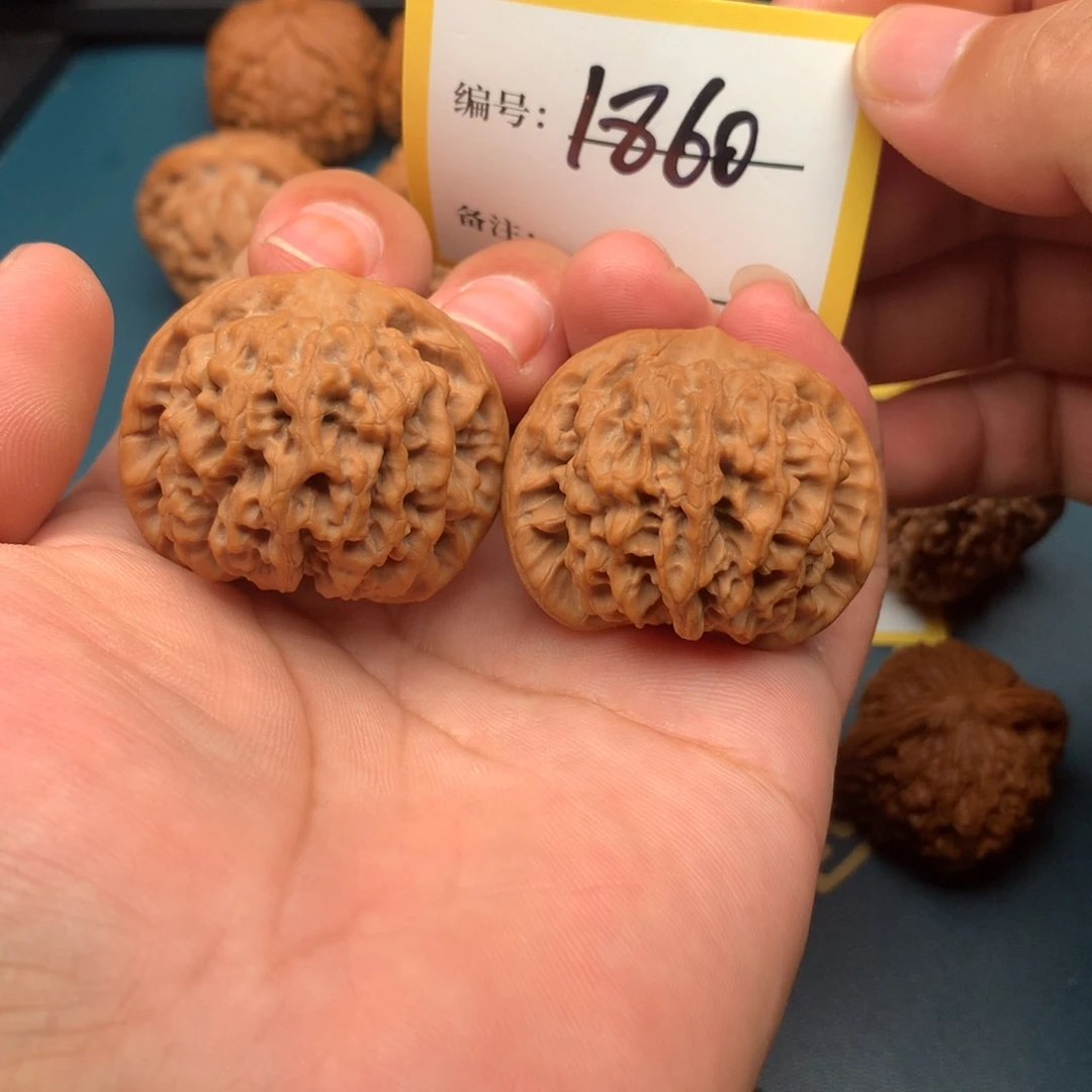 文玩核桃把件39.5全品秦闷1860