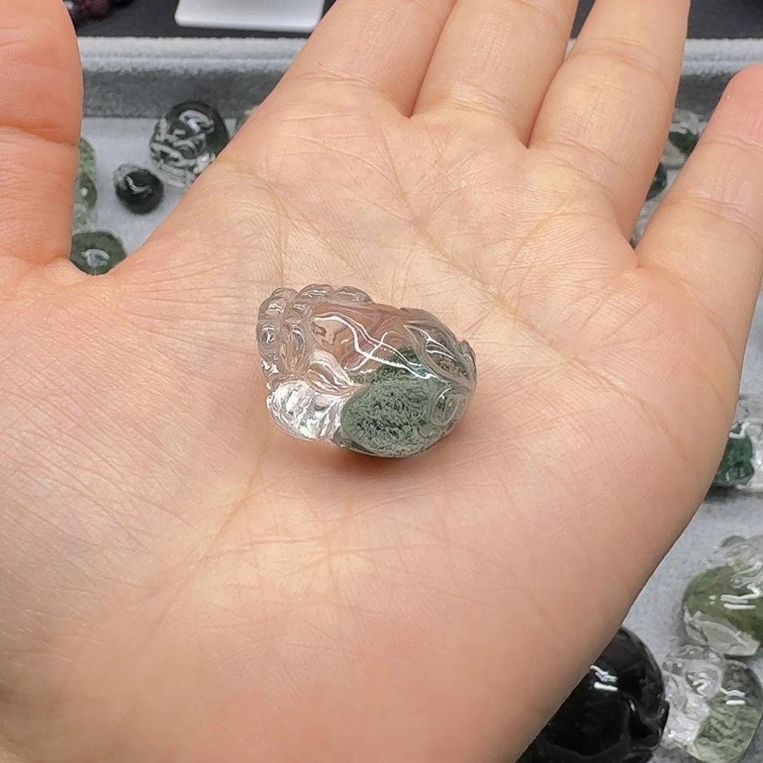 水晶手链未镶嵌i*k定制吊坠