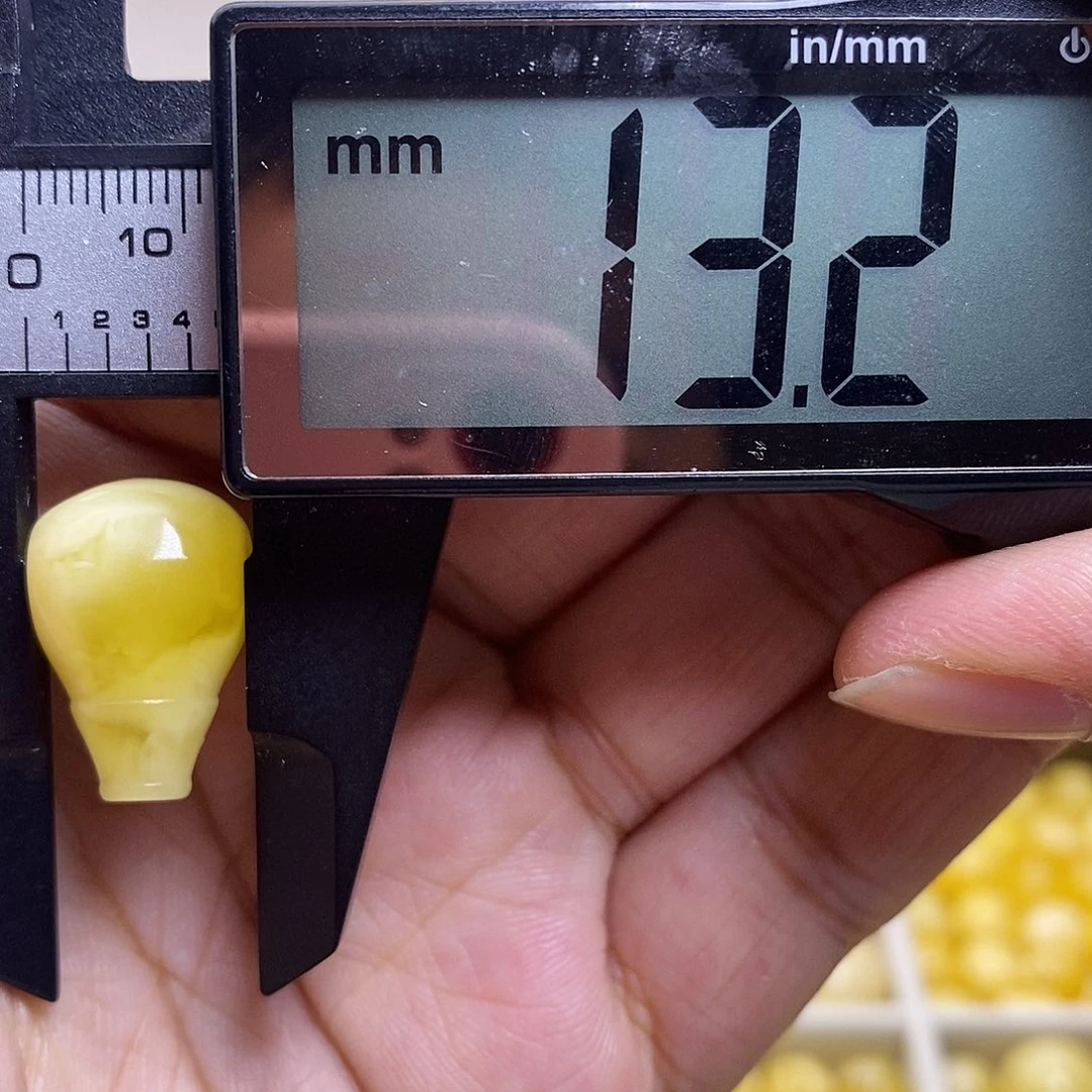 未镶嵌琥珀裸石蜜蜡三通