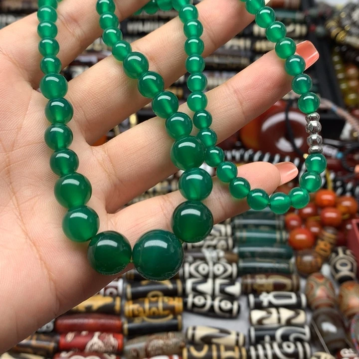 玛瑙/玉髓未镶嵌吊坠(赠链)