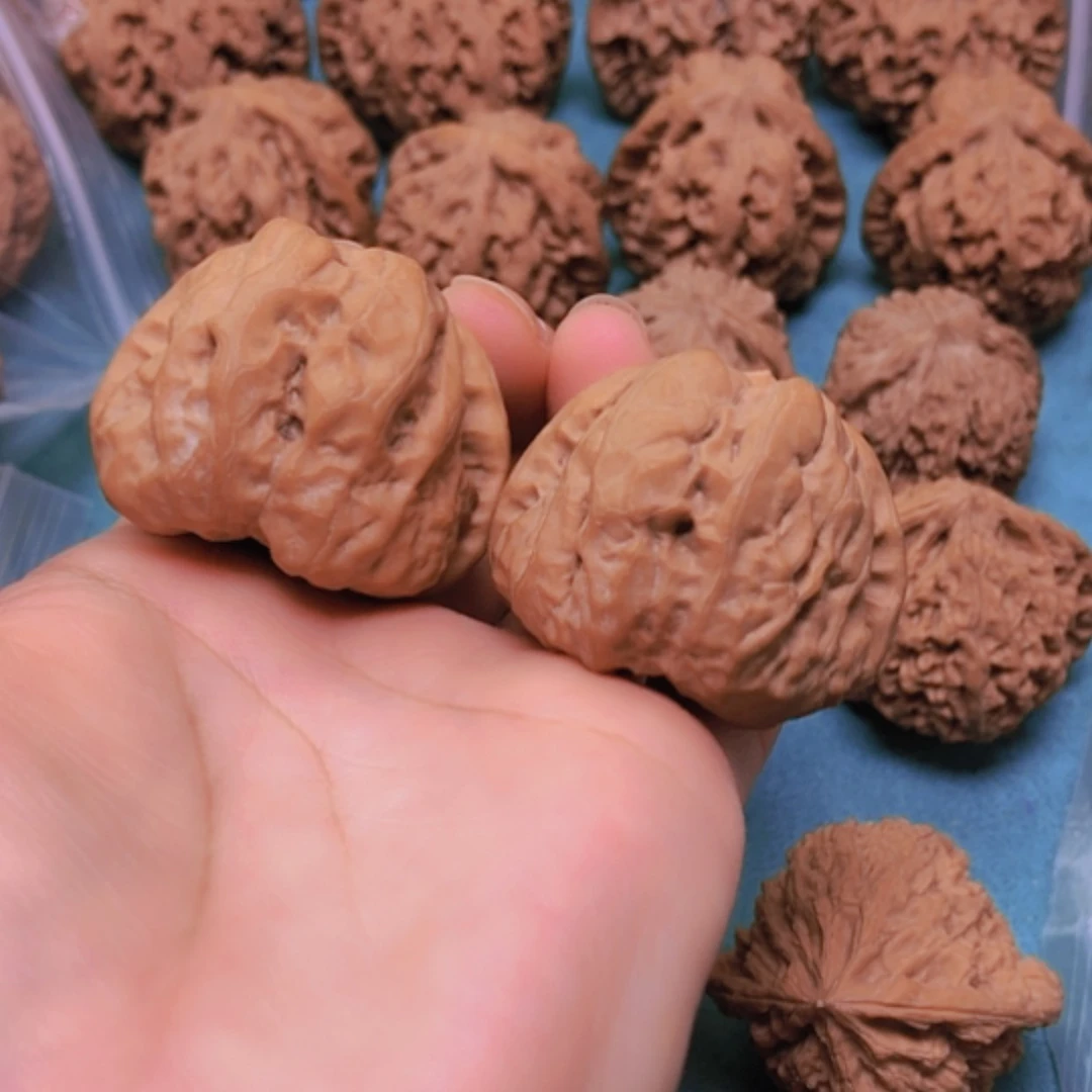 【闪购商品】摆件核桃40蛤蟆头有修