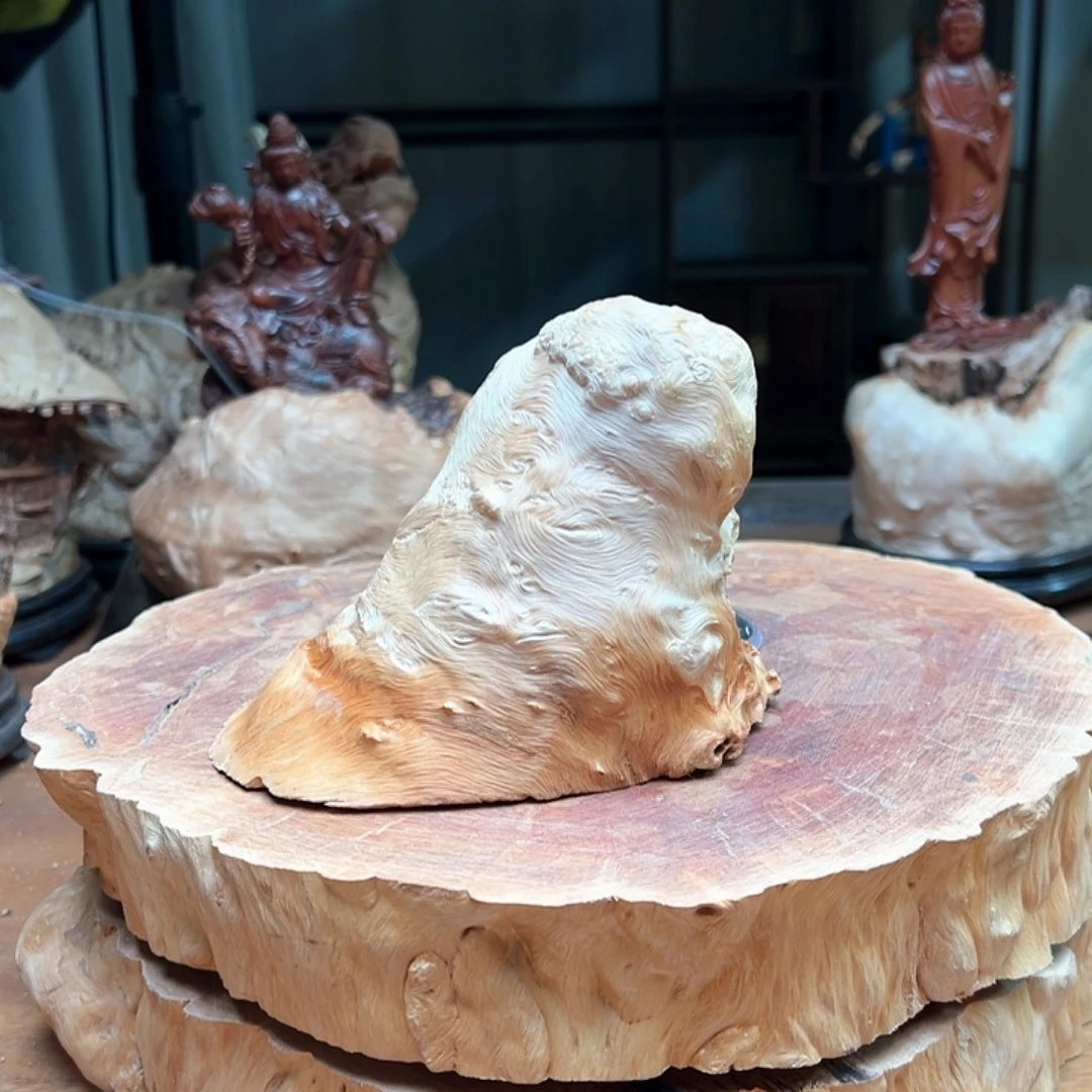 荔枝木陈****6荔枝木毛料+挖