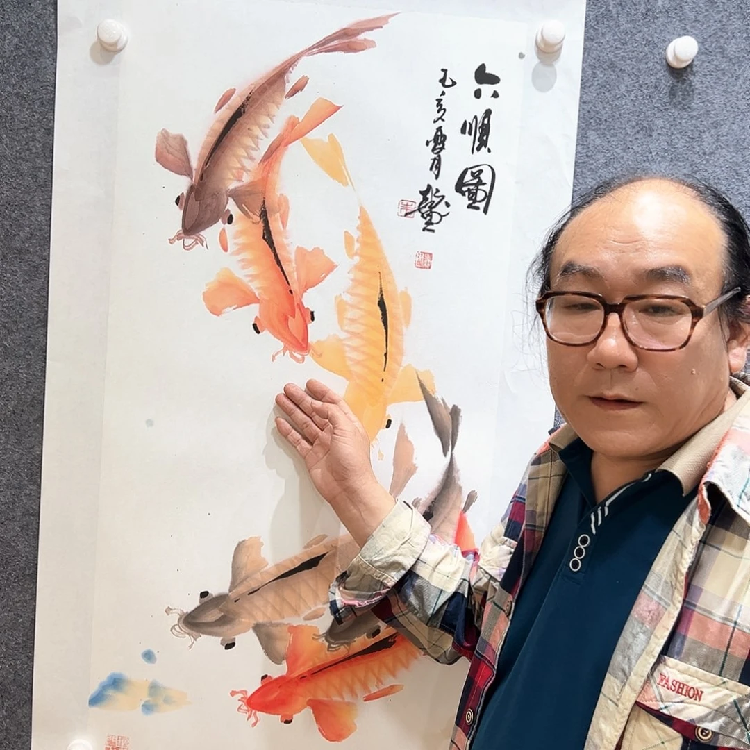 国画纯手绘系列画心