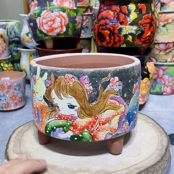 景德镇艺术手绘作品