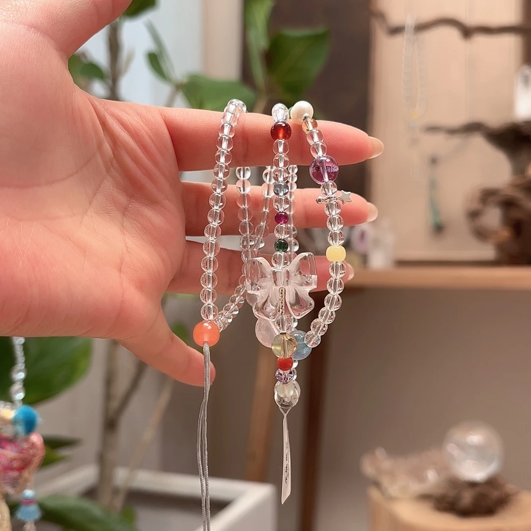 银S925镶嵌水晶颈饰设计款