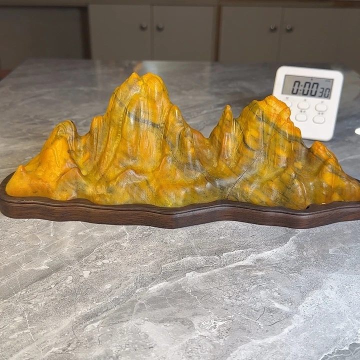 金***告奇石茶宠鱼缸文房摆件