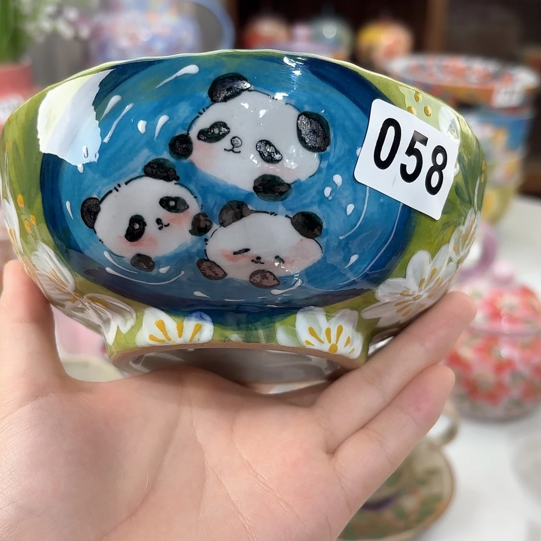 景德镇手绘高温釉下彩陶瓷茶具