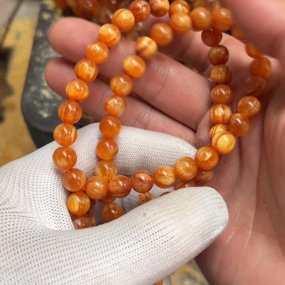 松木（琥珀木）手串/手链C**?0.8手持