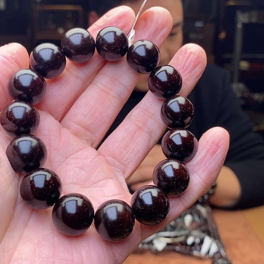 檀香紫檀（小叶紫檀）手串/手链路*?15