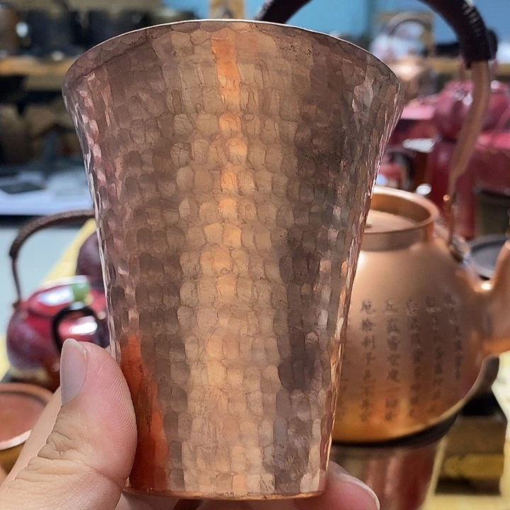 好****5手工制作紫铜铜壶