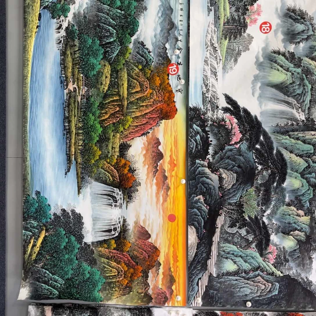 国画八*我的小伙伴都知道