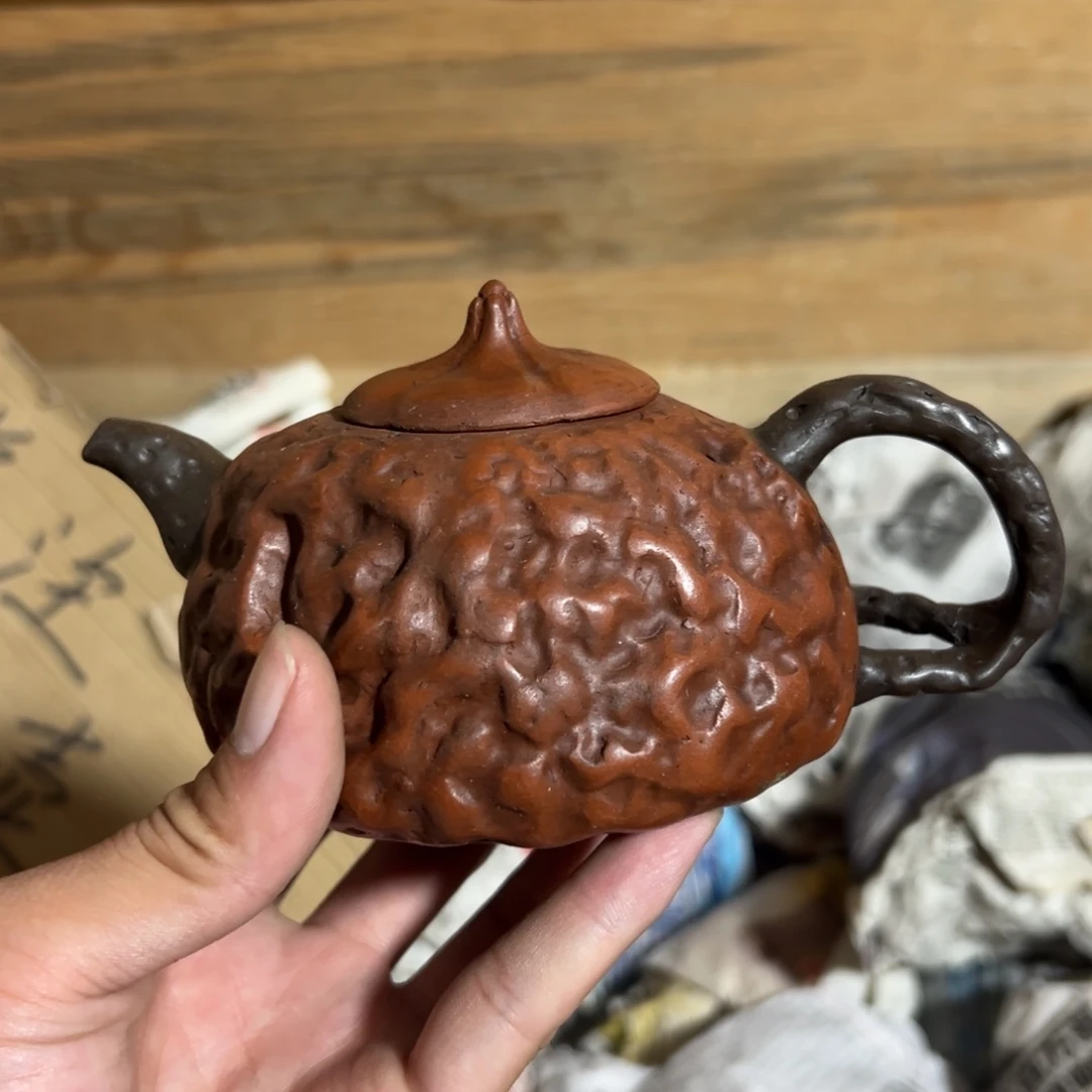 茶壶紫砂老厂紫砂壶一件！