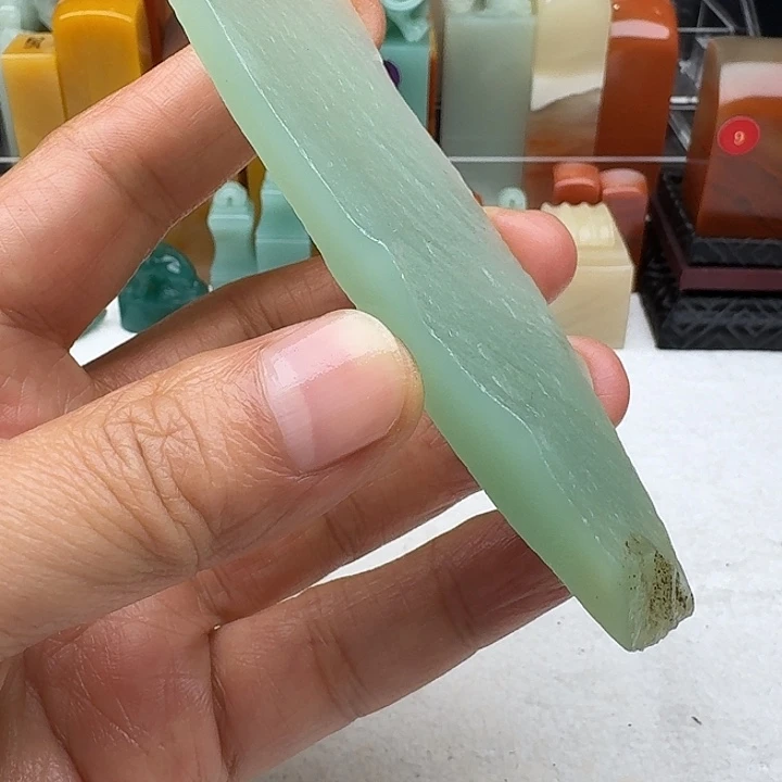 寿山石印石老挝边料