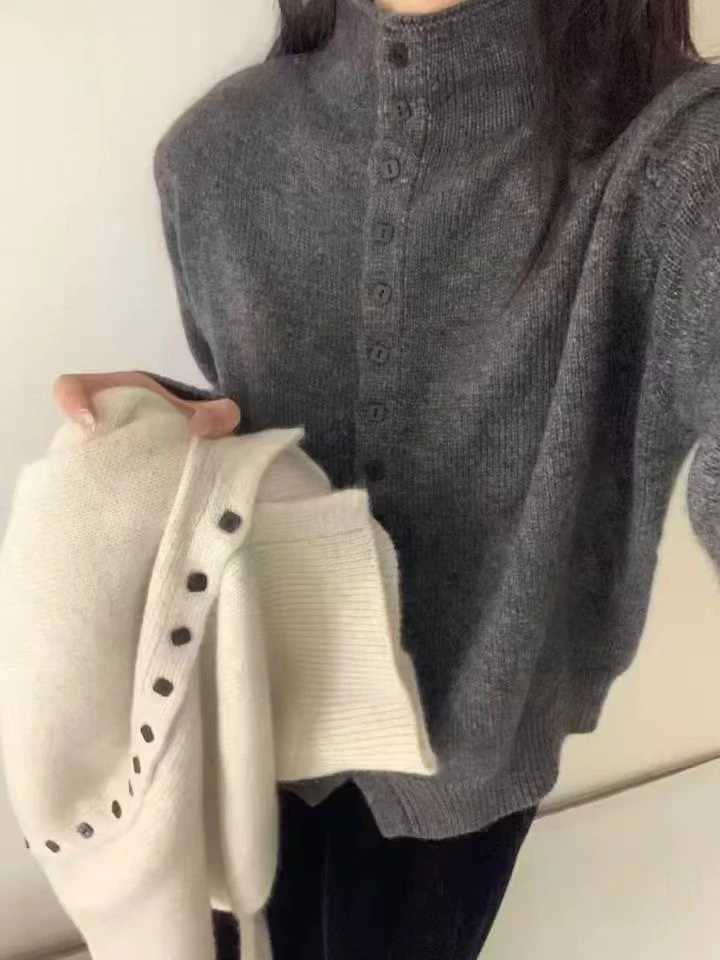 新款毛衣半高领网红时尚