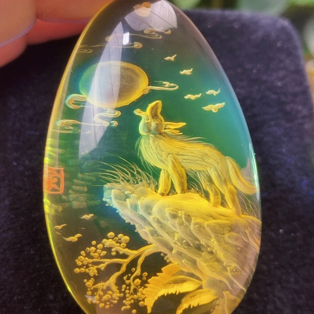 【闪购商品】金珀吊坠(不含链)未镶嵌