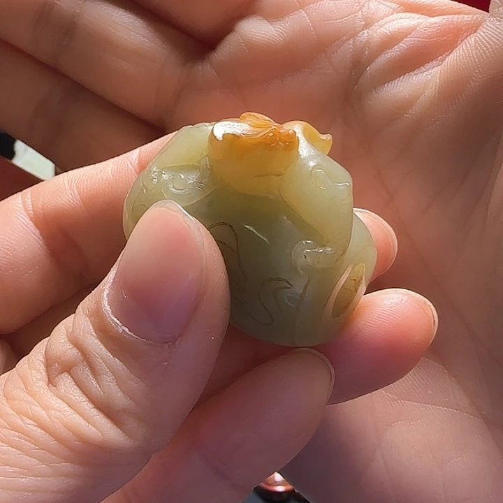 和田玉车挂未镶嵌