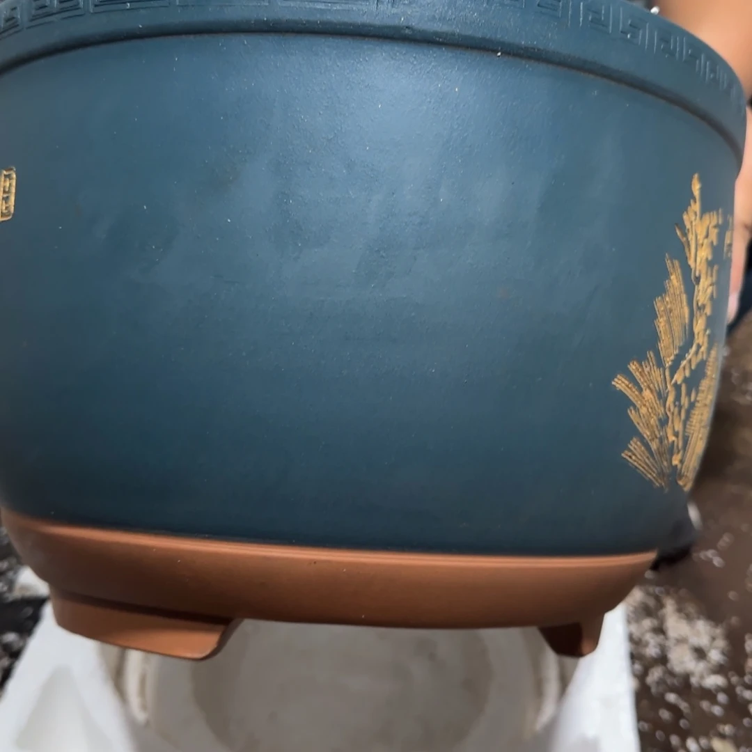 花盆紫砂口径25口径