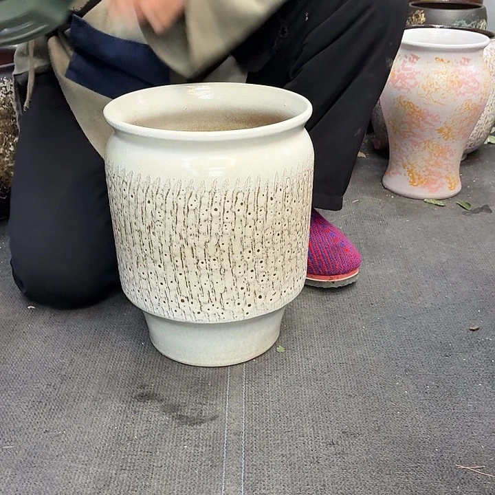 24×31 -粗陶花盆有孔-买买买