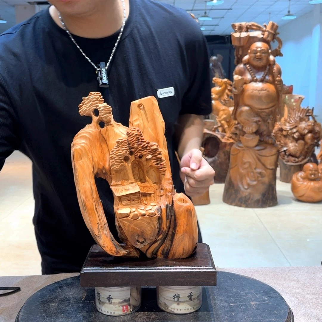 木工艺品摆件不包邮
