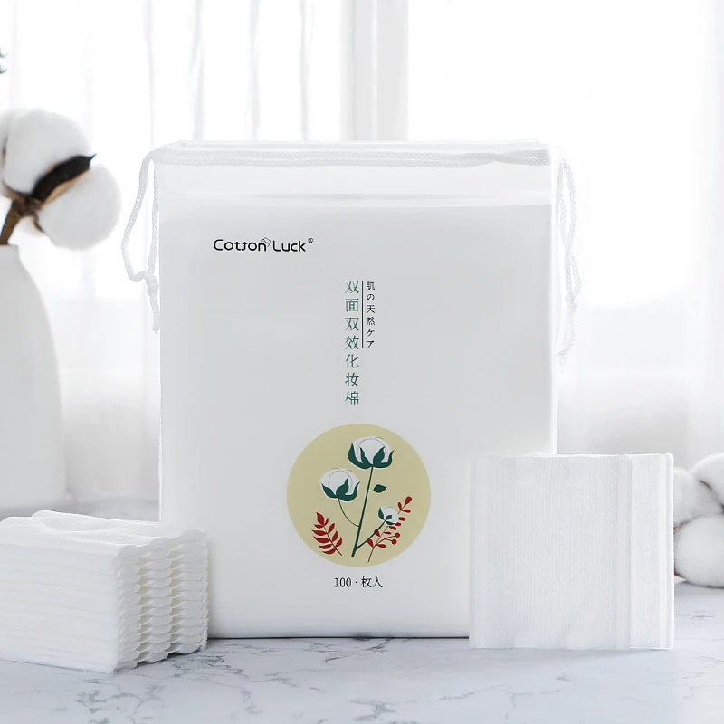 卸妆棉化妆棉片三层夹棉卸妆用脸部厚款清洁