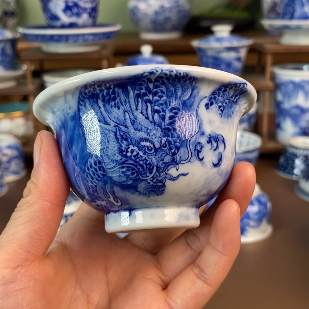 景德镇陶瓷手工手绘