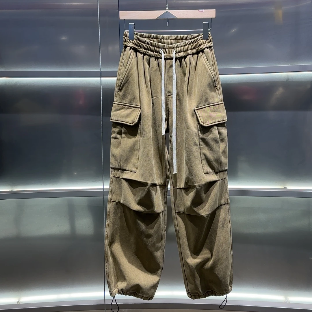 976加绒长裤 新款时尚休闲裤男女同款 6827