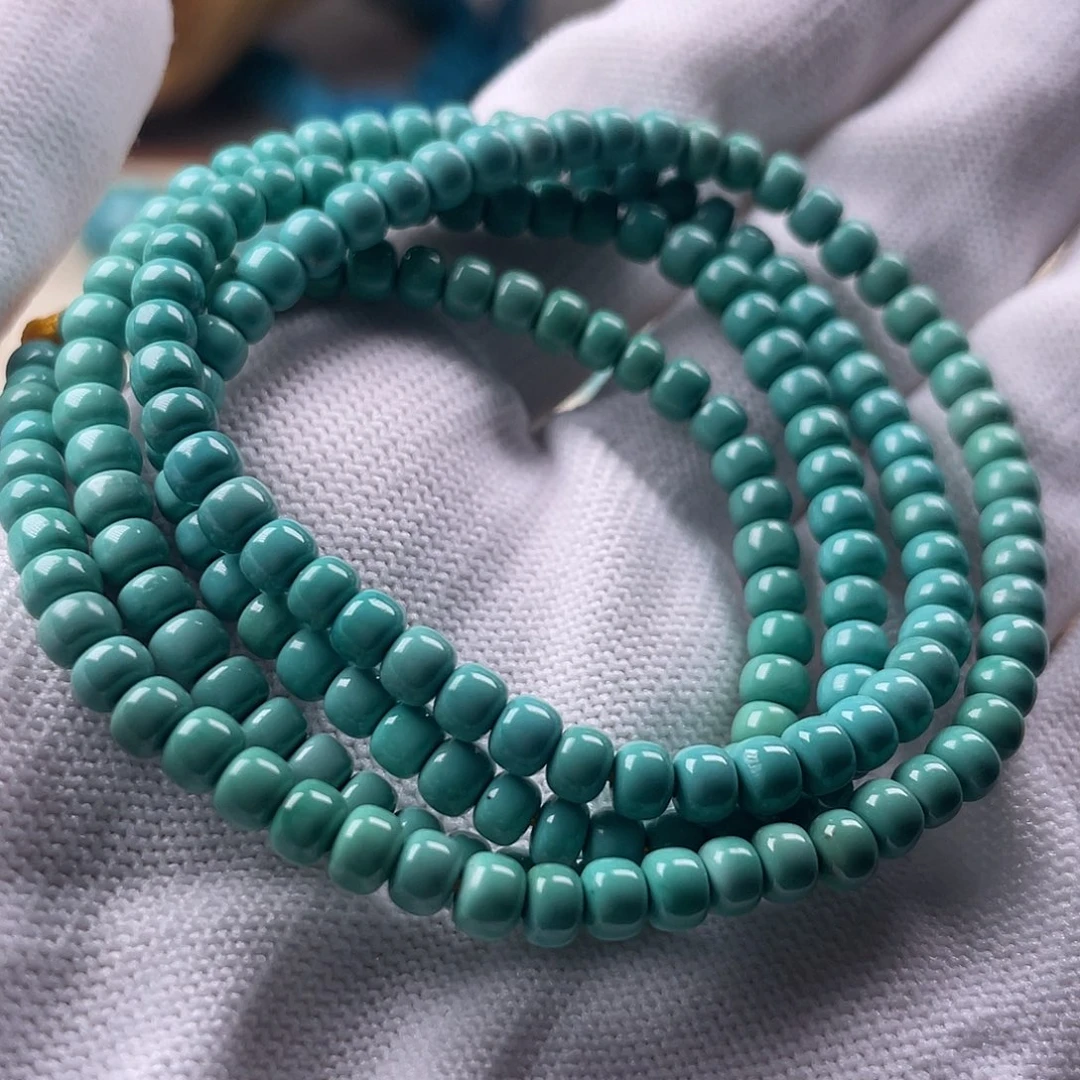 未镶嵌绿松石珠宝半成品