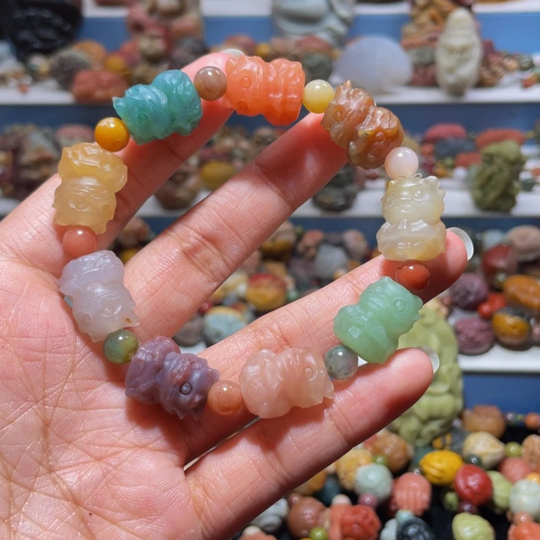 未镶嵌手链石英质玉