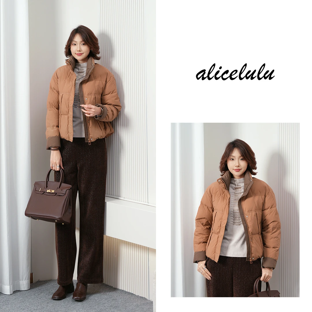 alicelulu 柔云系列.羽绒服休闲时尚 科技锁温S2145556Tr