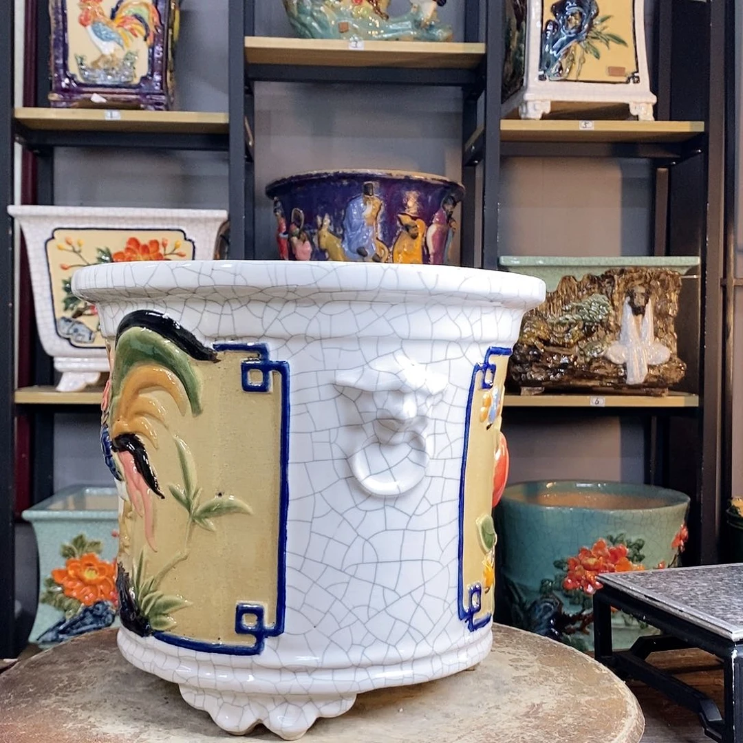 紫砂花盆当*6。