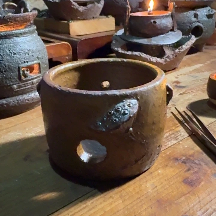 梦***园景德镇陶瓷艺术温茶炉