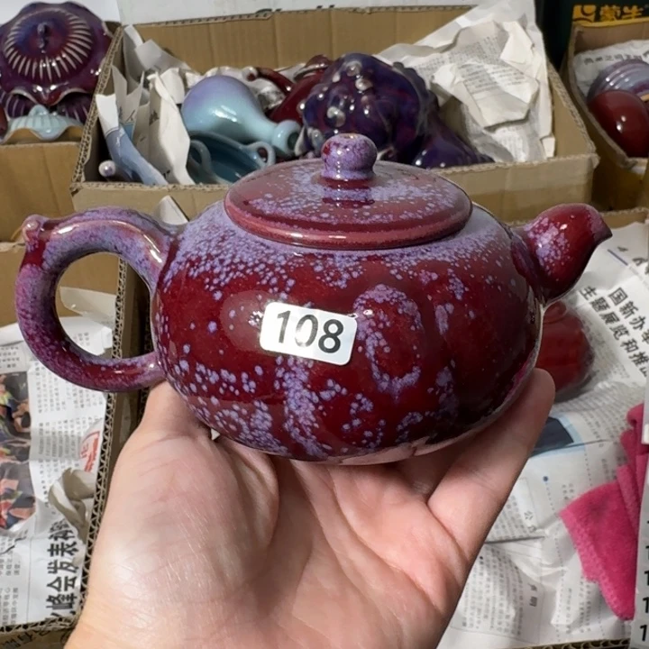 陶摆件郑家钧窑摆件