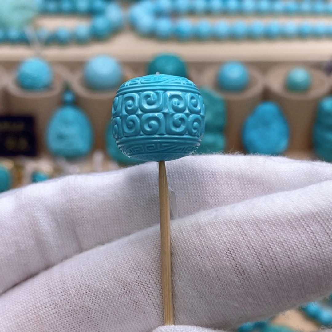 绿松石未镶嵌珠宝奇石16mm