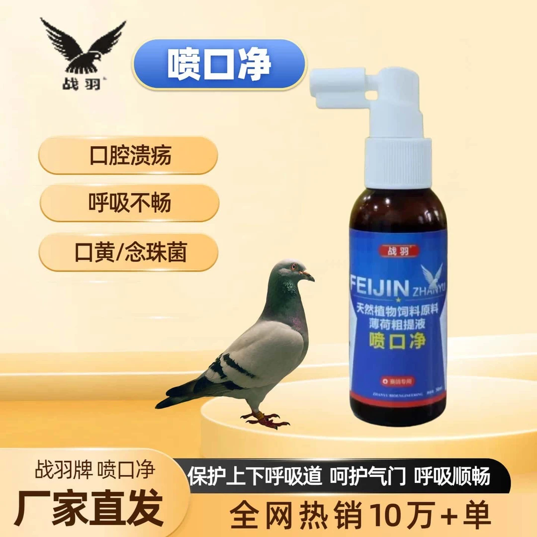 战羽口喷净赛鸽信鸽鸽子用品