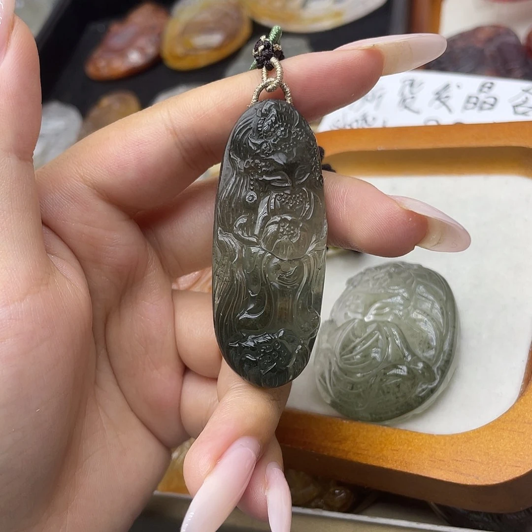 颈饰未镶嵌水晶天然