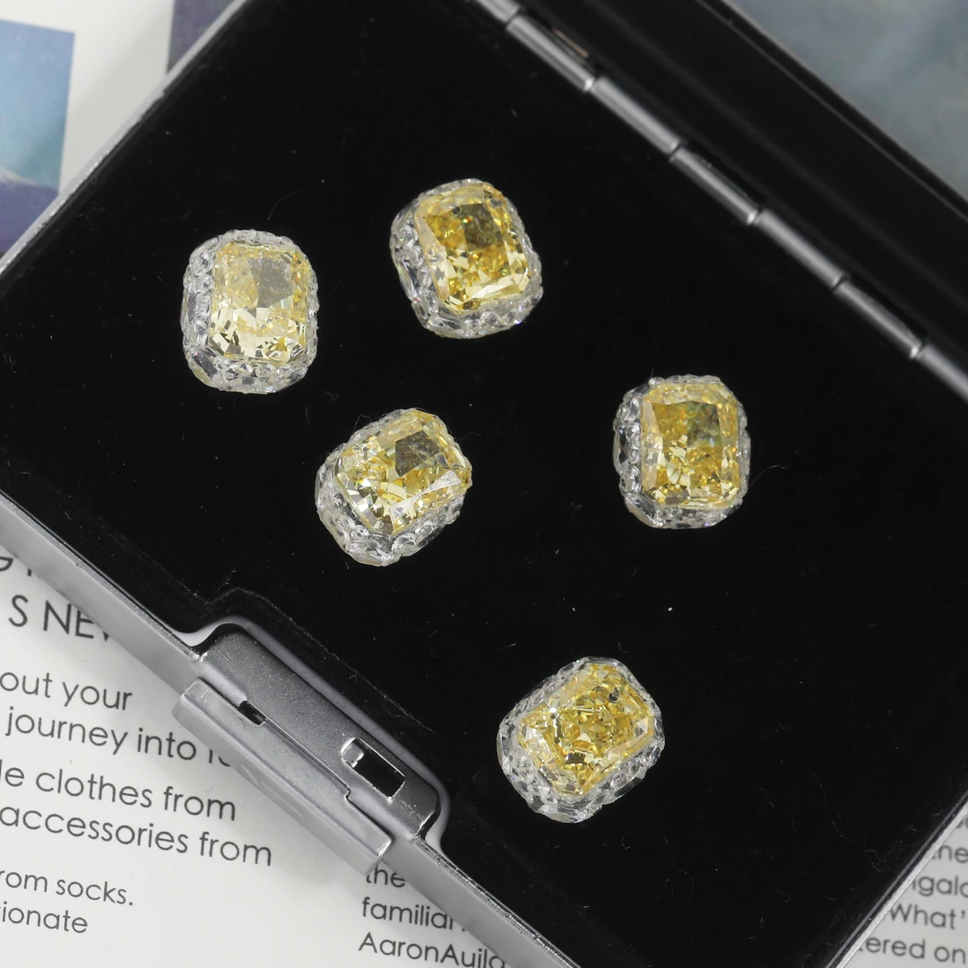 G美甲钻饰品成品堆堆钻冰花八角 多尺寸精致高品超闪纯手工冰透