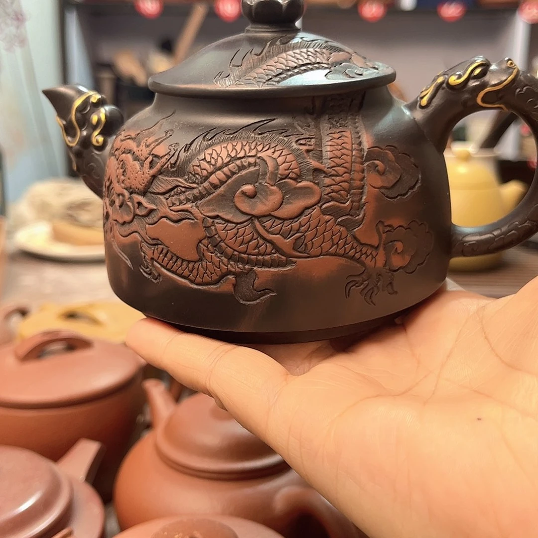 茶壶紫砂全手工制作