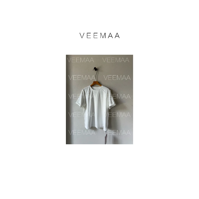 【Veemaa】点缀 定制款显瘦经典百搭T恤