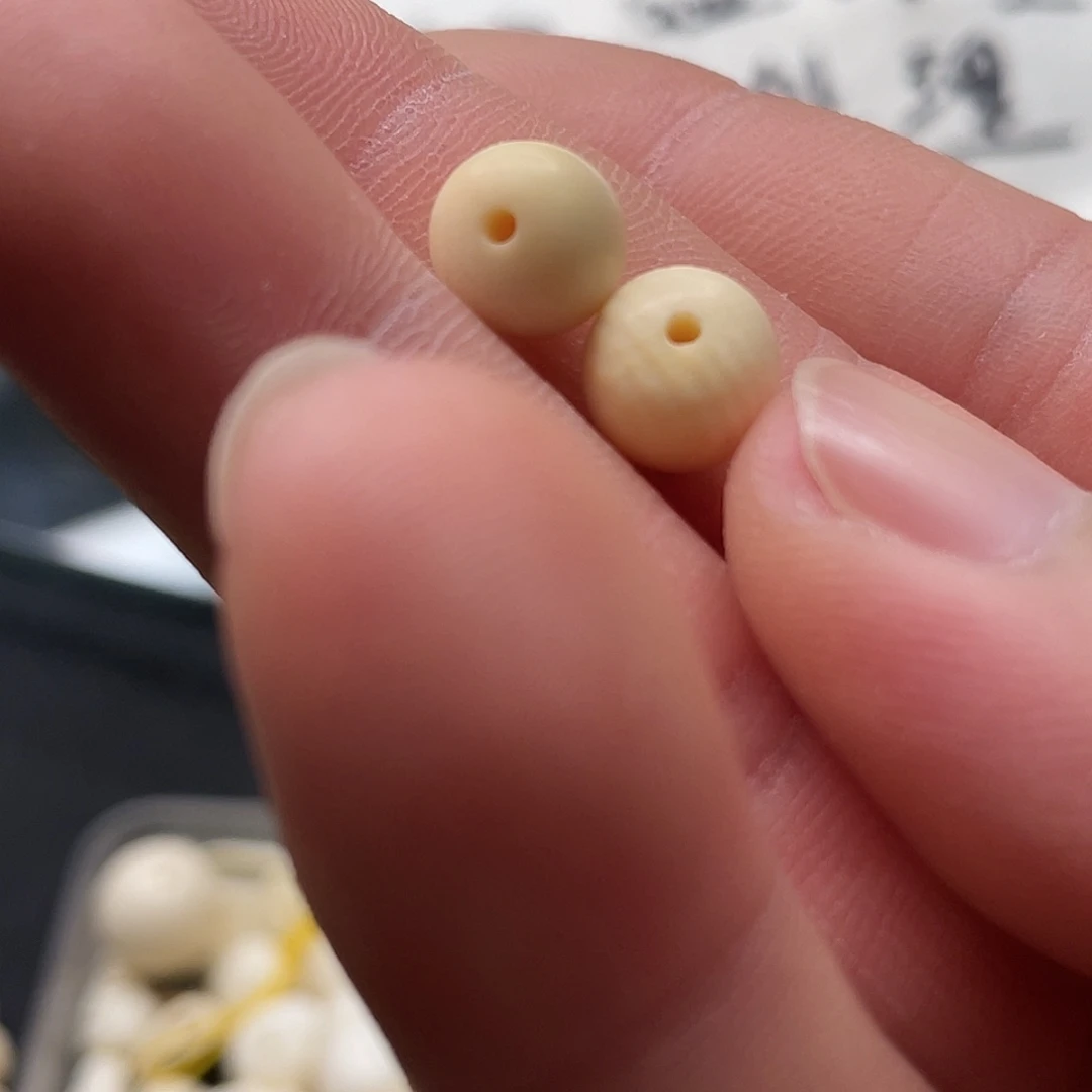 猛犸象牙其他天然猛犸牙素单珠