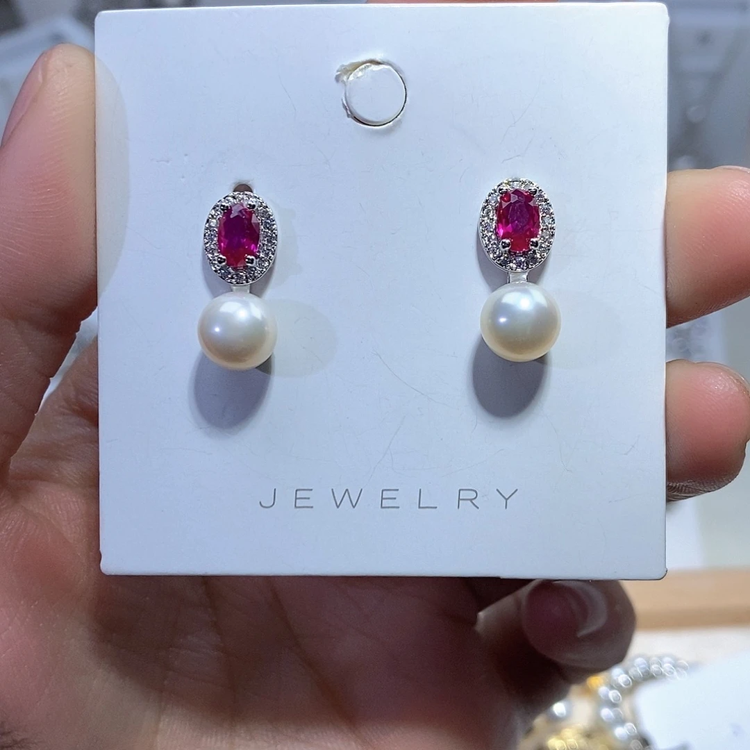 耳饰未镶嵌淡水珍珠